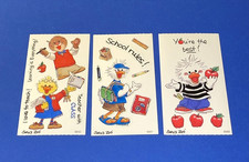 Vintage Suzy's Zoo School Stickers