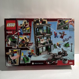 BOX ONLY: LEGO Marvel Super Heroes 76005 Daily Bugle Showdown Ultimate Spiderman