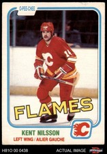 1981 O-Pee-Chee #34 Kent Nilsson Flames 4 - VG/EX