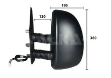 Retroviseur gauche (ou coque) Peugeot J7