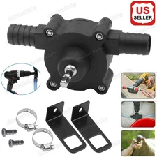 Home Electric Drill Drive Self Priming Pump Water Oil Fluid Transfer Pumps Tools