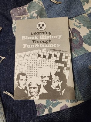 Learning Black History Through Fun & Games Universal Life Insurance Co Booklet 
