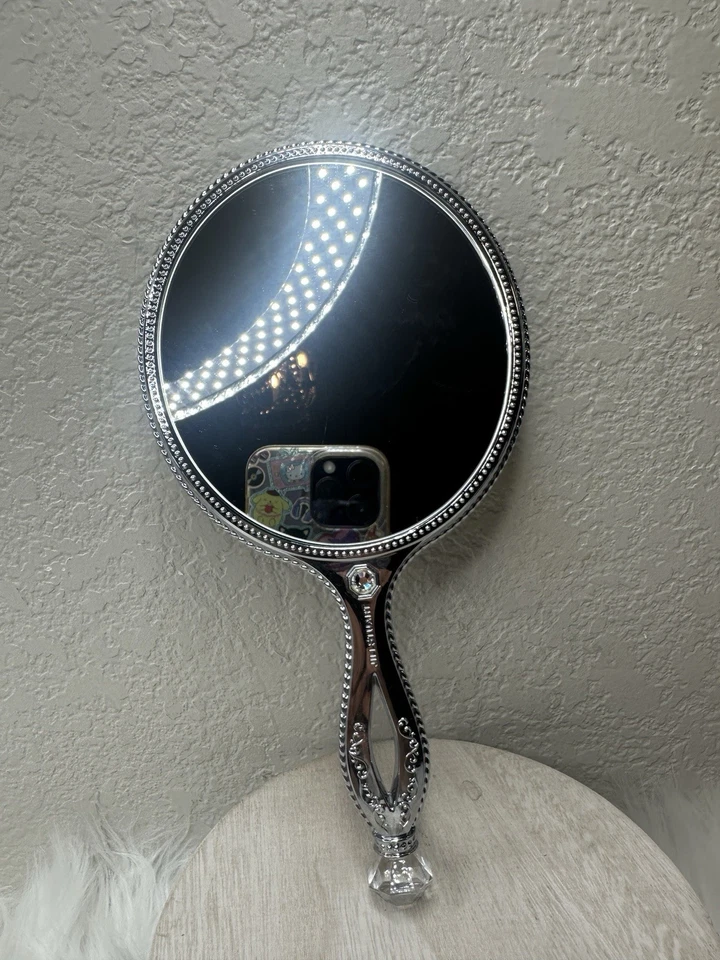 Espejo de mano JILL STUART en excelente estado ENVÍO RÁPIDO GRATIS VENDEDOR DE EE. UU. Foto 2 de 3