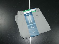 Greg Norman Men's Textured Stretch Chino Pant Pants Gray Size 38x34 38 x 34 NWT