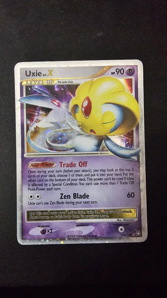 Uxie LV.X Pokémon TCG Cards for sale | eBay
