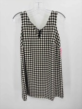 Pre-Owned Ann Taylor Black Size 8P Short Sleeveless Dress