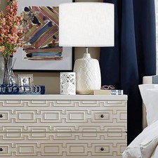 White Textured Drum lampshade Medium Lamp Shade 13" Top x 13" Bottom x 10" Hi...