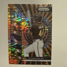 2024 Panini Prizm Hype Orange Pulsar Ethan Salas /399 SP