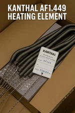 Kanthal AF1.49 Heating Element Spiral Coil for 120” Furnace – NEW – $69 Each / 1