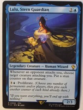 lulu mtg card Final Fantasy - Hidden Hope - then hand Lulu, Stern Guardian [Foil] #38