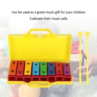 8-Ton-Xylophon Professionelles Schlaginstrument Für Kinder Inklusive 2 Dr Dj1A