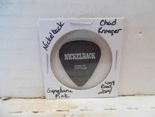 NICKELBACK "CHAD KROGER" SIGNATURE GUITAR PICK~READ DESCRIPTION #36~10