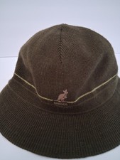 Kangol Unisex Adult Bucket Hat Olive Green Bl...