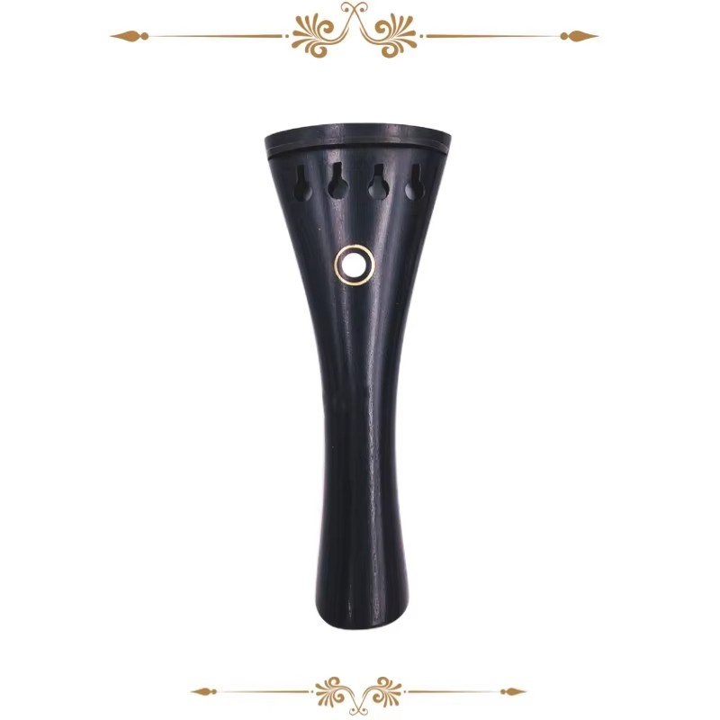 1 item Top Quality Black Ebony Rosewood Jujube Viola Tailpiece,fine Workmanship
