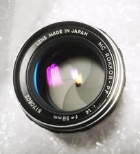 OBEJTIVO MINOLTA MC PF ROKKOR 58 1.4