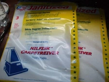 Janitized JAN-NFCPTVR(3) Premium Replacement Commercial Vacuum Paper Bag for Nil