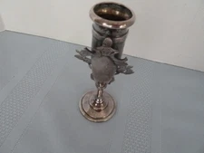 Antique Victorian Bud Vase James W Tufts Boston Quadruple Silver Plated