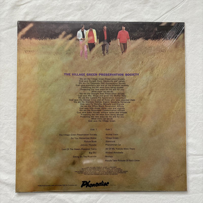 NEW The Kinks The Village Green Preservation Society LP Vinyl