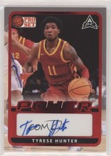 2021-22 Leaf Pro Set Power Base Red Spectrum Foil /25 Tyrese Hunter Auto 1b8