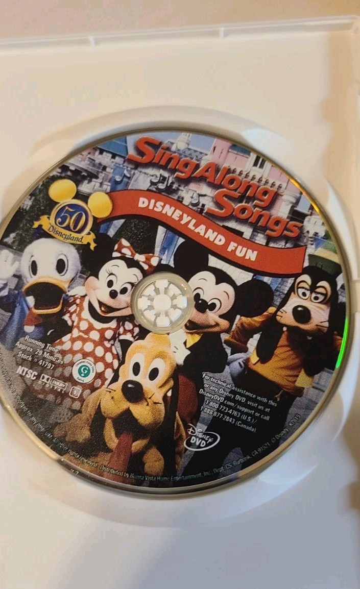 Sing-Along Songs: Disneyland Fun (DVD) for sale online | eBay