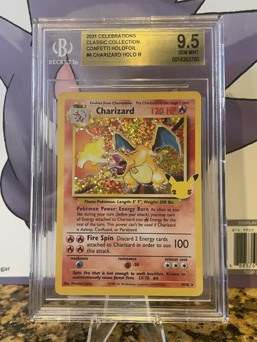 Charizard graded BGS 9.5 for sale on eBay