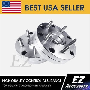 USED 2 Wheel Adapters 4x100 to 5x120 Hub Centric Lip 72.5mm For BMW Wheels 1.5"