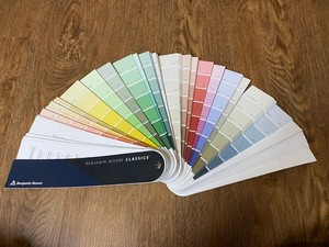 Benjamin Moore Classic Colors Paint Color Sample Fan Deck