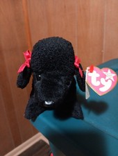Ty Beanie Babies Gigi The Black Poodle Plush April 7, 1997 Retired
