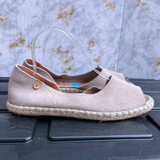Verbenas 38 Womens Size 7.5 Shoes Beige Brown...