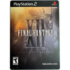 Final Fantasy XII Collector's Edition PS2 Steelbook CIB 2 Disc Manual Reg Card