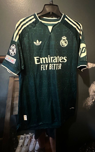 adidas Real Madrid Jude Bellingham #5 Men’s Soccer Jersey Green XL