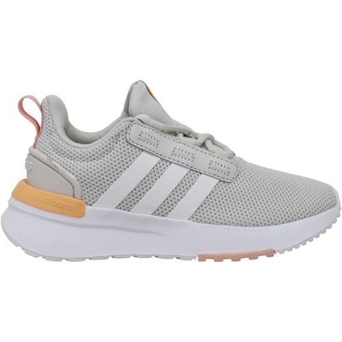 Adidas Racer TR21 Grey One/Cloud White/Acid Orange H04212 Pre-School Size 12Y | eBay
