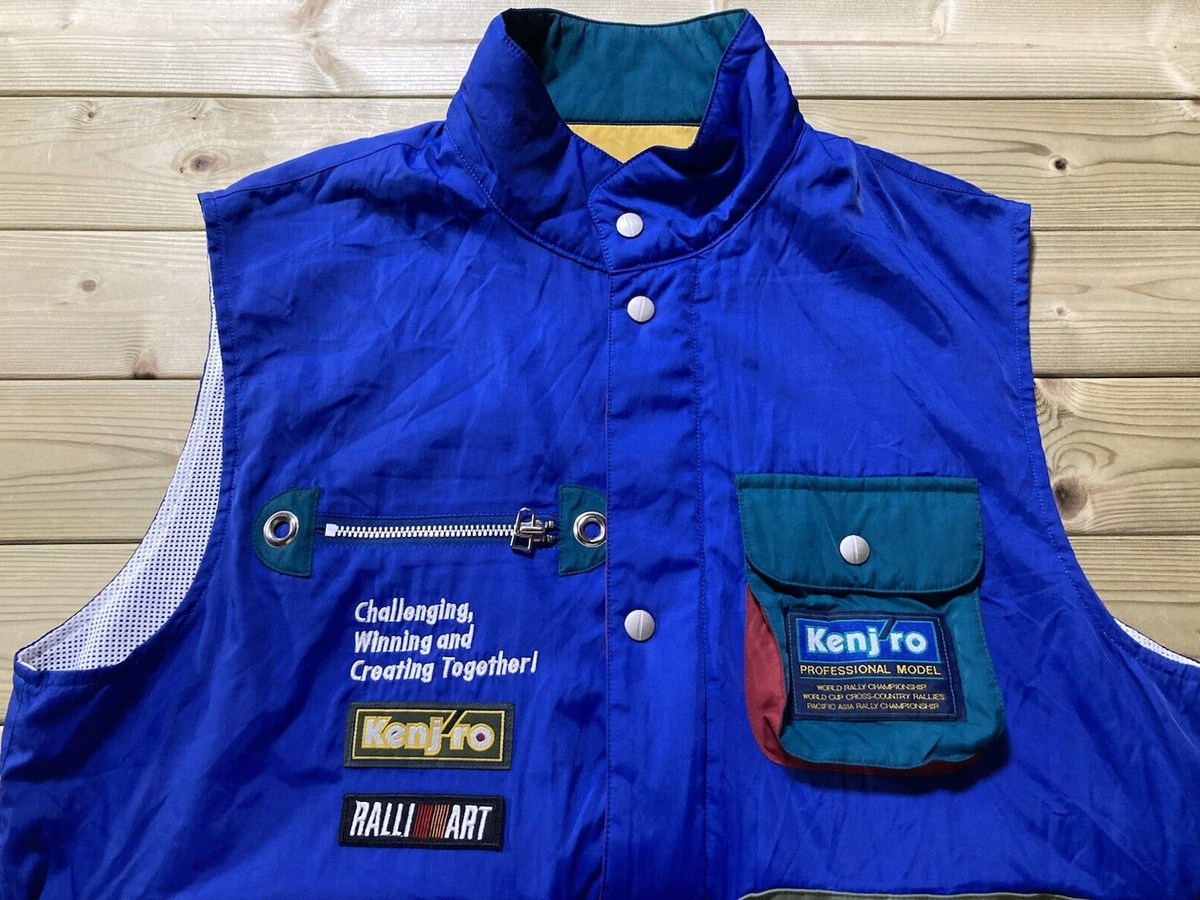 Mitsubishi Ralliart Kenjiro Shinozuka World Rally WRC Vest Jacket 