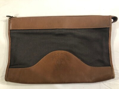 Ghurka Marley Hodgson Vintage No.7 The Docket Messenger Bag Leather Twill No J66