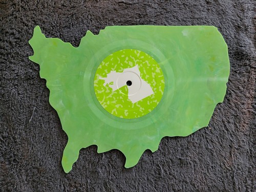 JOHN LINNELL STATE SONGS THEY MIGHT BE GIANTS USA GREEN VINYL MONTANA - Picture 3 of 3
