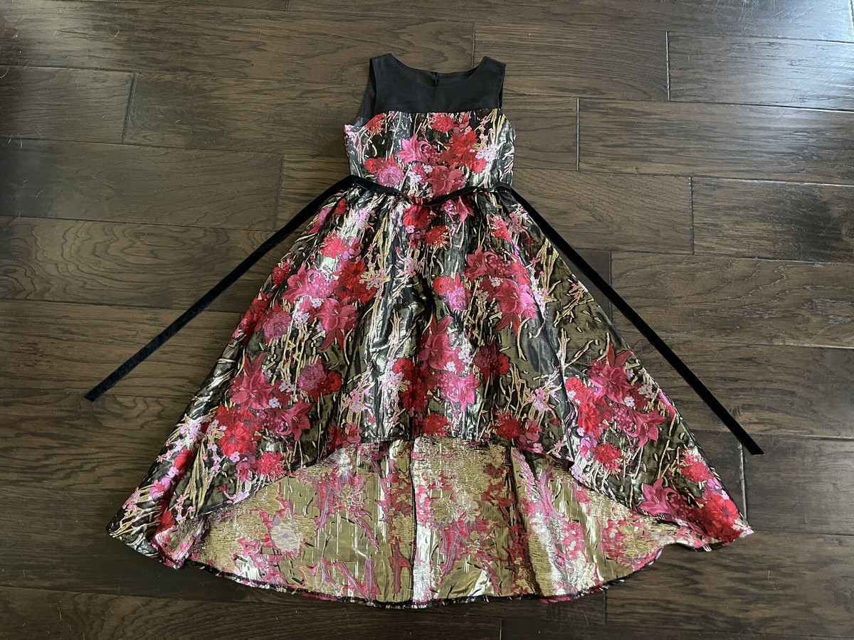 pink and black high low dress Black and Pink Hi-lo Homecoming Dresses Sleeveless  loveangeldress