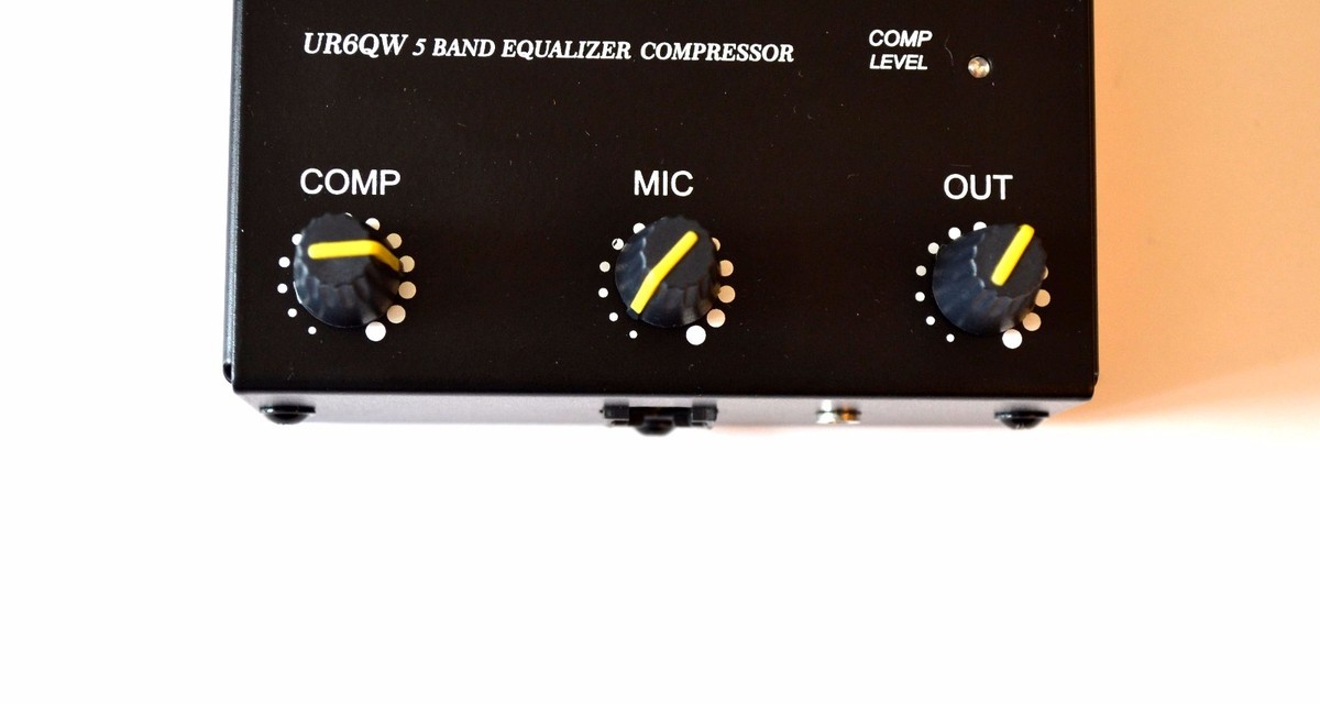 Sound Compressor Equalizer to YAESU Radio RJ-45 mic transceiver FT