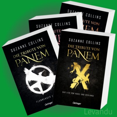 DIE TRIBUTE VON PANEM (BUCH-SET) | SUZANNE COLLINS | Hungerspiele - Band 1-3 + X