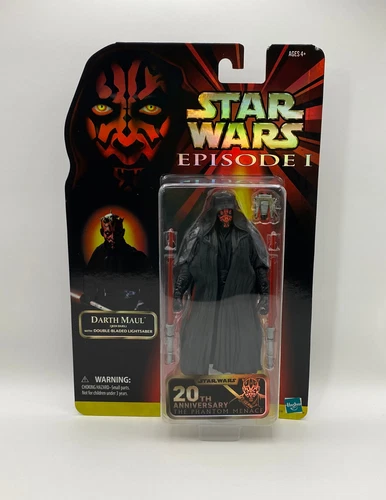STAR WARS CELEBRATION 2019 EXCLUSIVE 20TH ANNIVERSARY DARTH MAUL BLACK SERIES