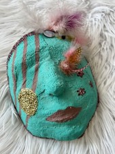 Paper Mache Decorative Mask