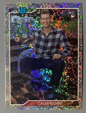 2023 Bowman's Best Caleb Kilian Mini Diamond Randy Johnson Photo Cubs #92RJ-19