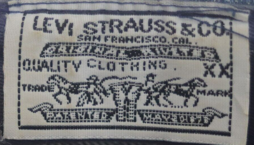 Genuine Levi Strauss American Legend Denim Cap Hat with Leather Bill - Picture 6 of 6