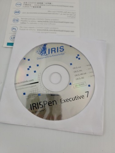 IRISPen Executive 7 Pen scanner, Iris Pen, Digital Pen Scanner W/ BOX AND MANUAL - Picture 4 of 9