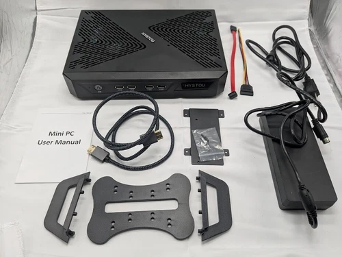 HYSTOU Mini Gaming PC i9-11900 – 64GB RAM – 512GB SSD+1TB HDD – GTX 1650 – Black