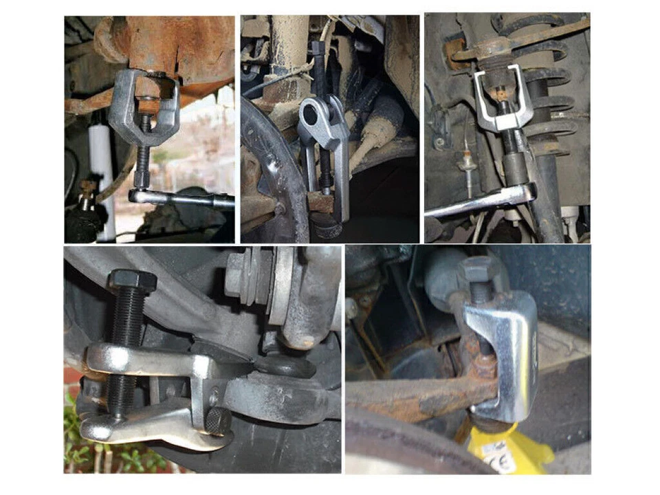 5x Front End Service Tool Kit Ball Joint Tie Rod Set Pitman Arm Puller Remover - Image 4 of 4