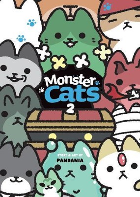 PANDANIA Monster Cats Vol. 2 (Paperback) Monster Cats