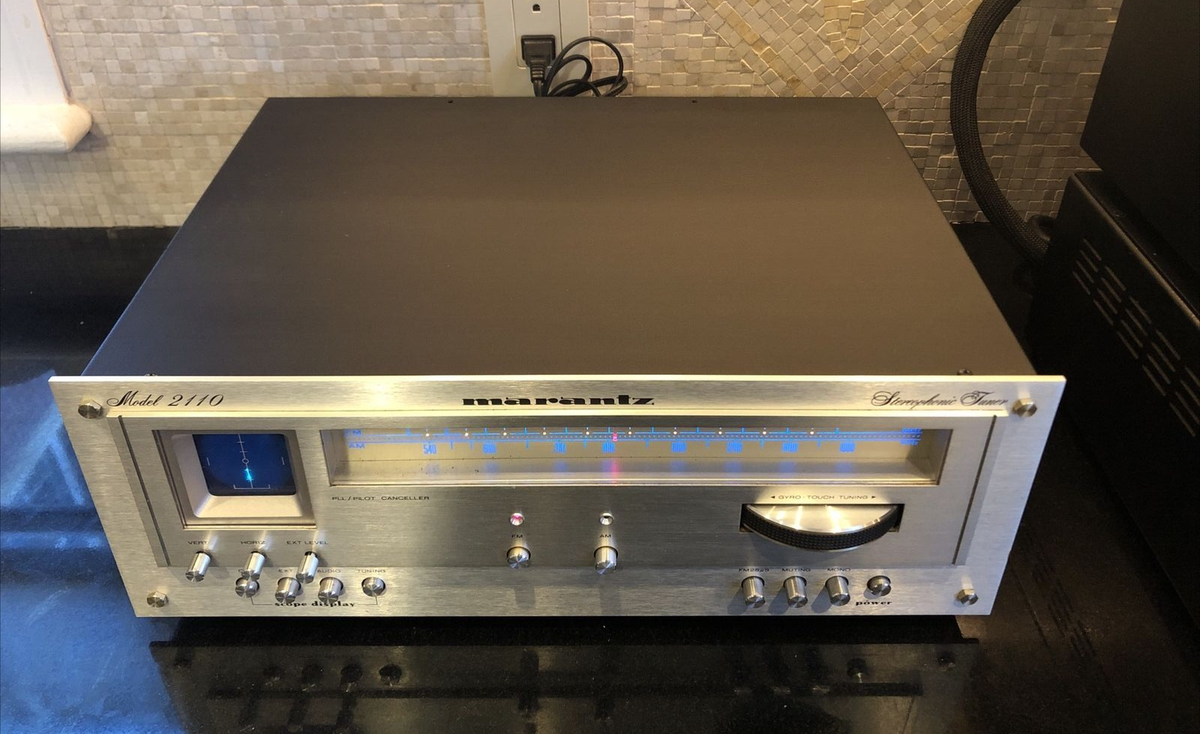 MARANTZ 2110 AM FM STEREO TUNER OSCILLOSCOPE Perfect Working