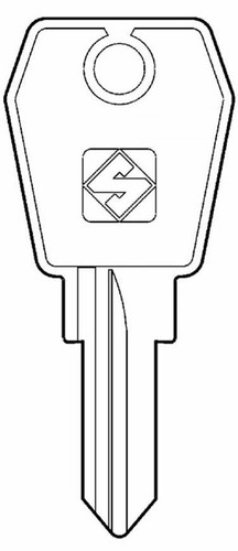 GIVI & KAPPA Motorcycle Top Box Keys Cut From A Code Number 001-400 - Picture 3 of 4