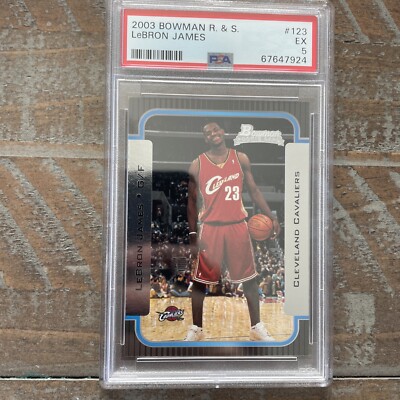 その他 2003 Bowman Lebron James RC #123 NBA s-l400.jpg