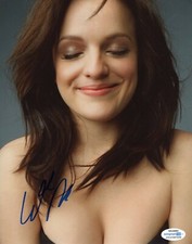 Elisabeth Moss Sexy Signed Autographed Signed 8x10 Photo ACOA 2020-1
